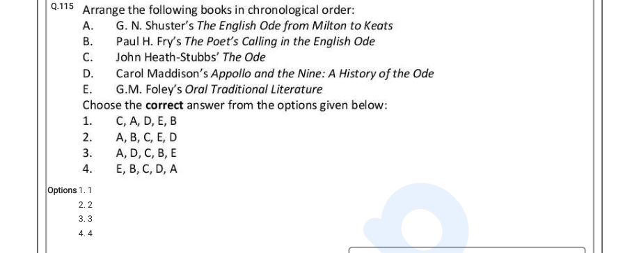 Read the question and choices in the excerpt. Choose A/B/C/D for the first/second/third/fourth option shown.