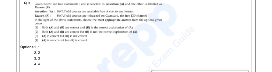 Read the question and choices in the excerpt. Choose A/B/C/D for the first/second/third/fourth option shown.