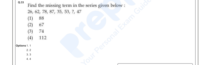 Read the question and choices in the excerpt. Choose A/B/C/D for the first/second/third/fourth option shown.