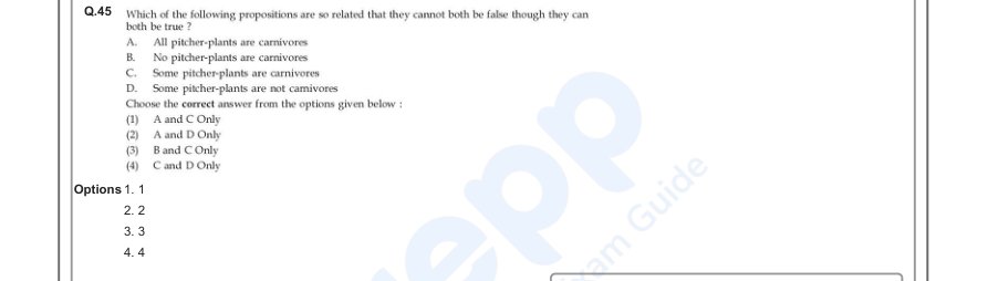 Read the question and choices in the excerpt. Choose A/B/C/D for the first/second/third/fourth option shown.