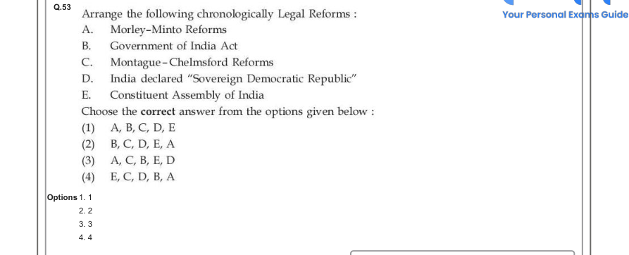 Read the question and choices in the excerpt. Choose A/B/C/D for the first/second/third/fourth option shown.