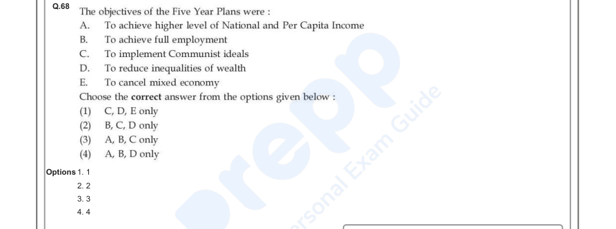 Read the question and choices in the excerpt. Choose A/B/C/D for the first/second/third/fourth option shown.