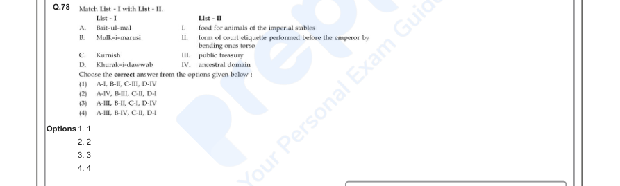 Read the question and choices in the excerpt. Choose A/B/C/D for the first/second/third/fourth option shown.