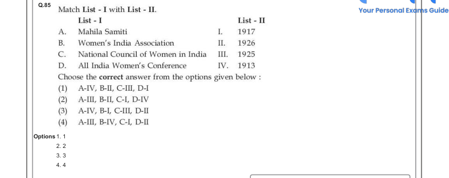 Read the question and choices in the excerpt. Choose A/B/C/D for the first/second/third/fourth option shown.