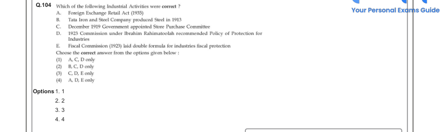 Read the question and choices in the excerpt. Choose A/B/C/D for the first/second/third/fourth option shown.