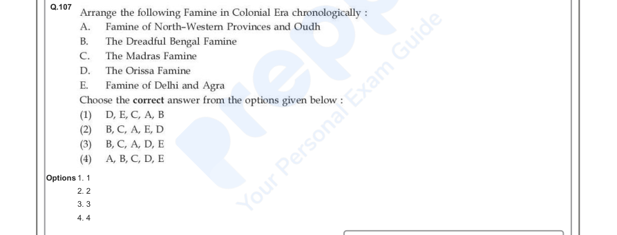 Read the question and choices in the excerpt. Choose A/B/C/D for the first/second/third/fourth option shown.