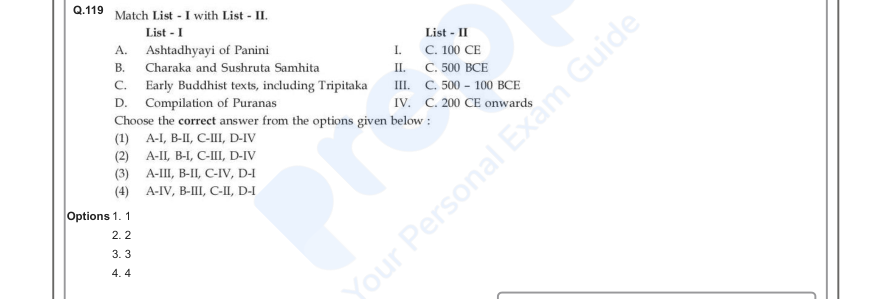 Read the question and choices in the excerpt. Choose A/B/C/D for the first/second/third/fourth option shown.