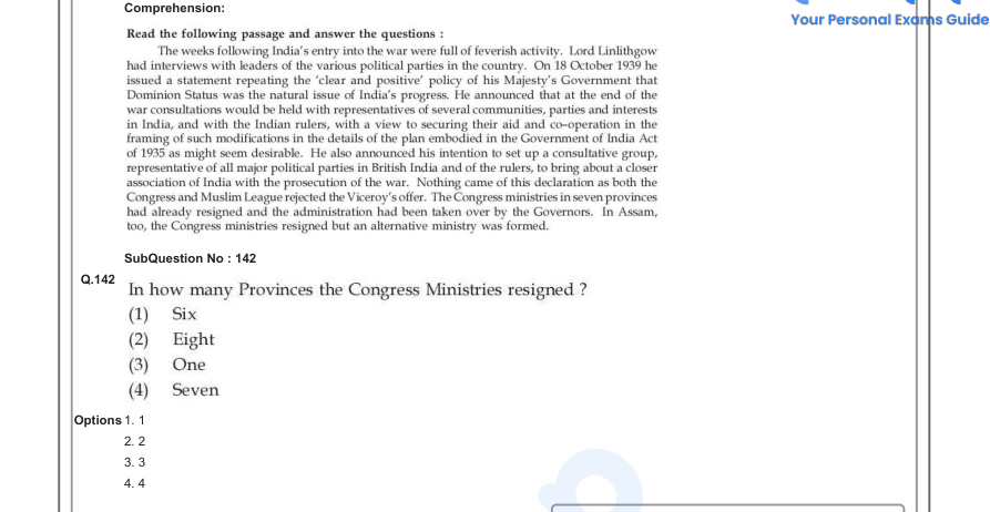 Read the question and choices in the excerpt. Choose A/B/C/D for the first/second/third/fourth option shown.