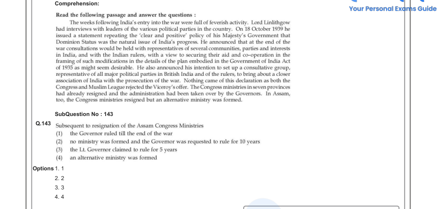 Read the question and choices in the excerpt. Choose A/B/C/D for the first/second/third/fourth option shown.