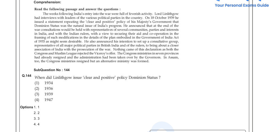 Read the question and choices in the excerpt. Choose A/B/C/D for the first/second/third/fourth option shown.