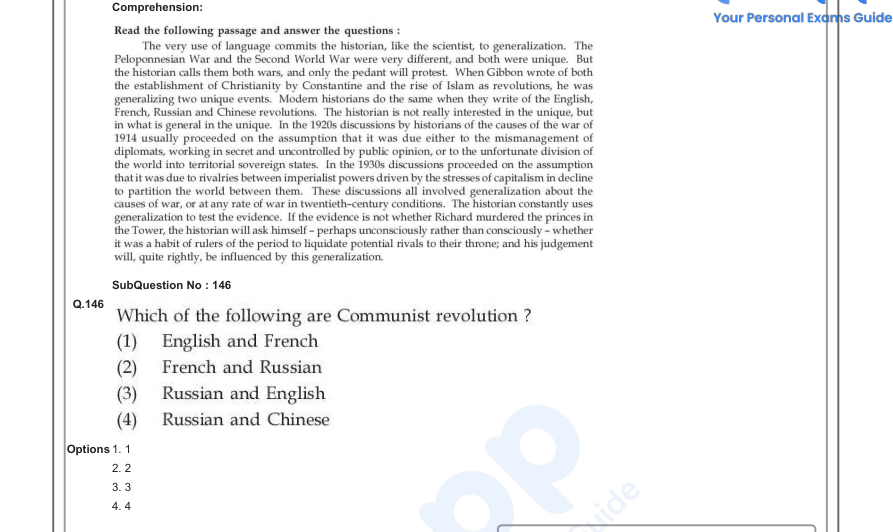 Read the question and choices in the excerpt. Choose A/B/C/D for the first/second/third/fourth option shown.