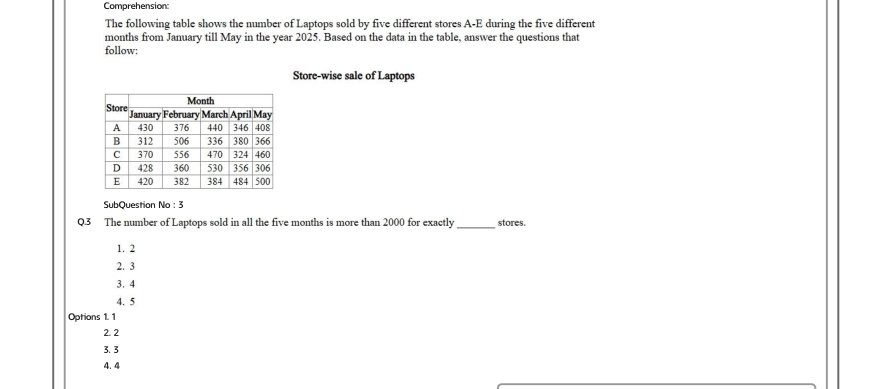 Read the question and choices in the excerpt. Choose A/B/C/D for the first/second/third/fourth option shown.