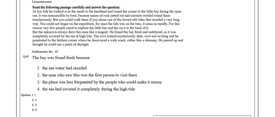 Read the question and choices in the excerpt. Choose A/B/C/D for the first/second/third/fourth option shown.