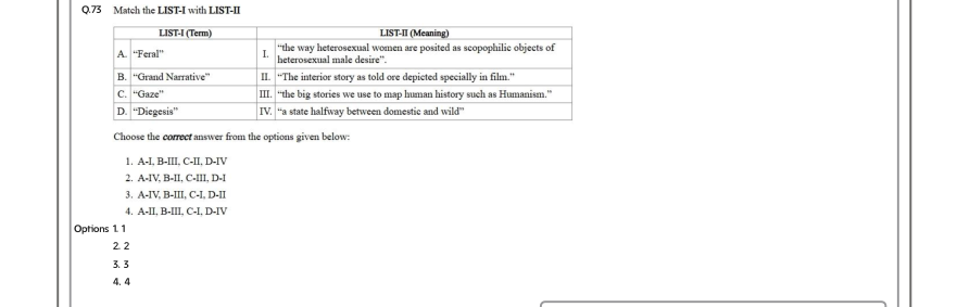 Read the question and choices in the excerpt. Choose A/B/C/D for the first/second/third/fourth option shown.