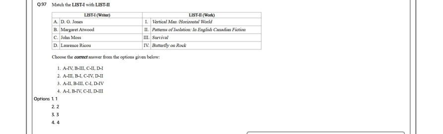 Read the question and choices in the excerpt. Choose A/B/C/D for the first/second/third/fourth option shown.