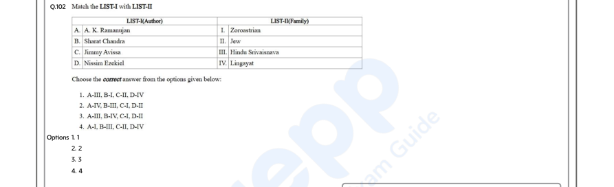 Read the question and choices in the excerpt. Choose A/B/C/D for the first/second/third/fourth option shown.