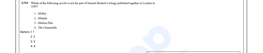 Read the question and choices in the excerpt. Choose A/B/C/D for the first/second/third/fourth option shown.