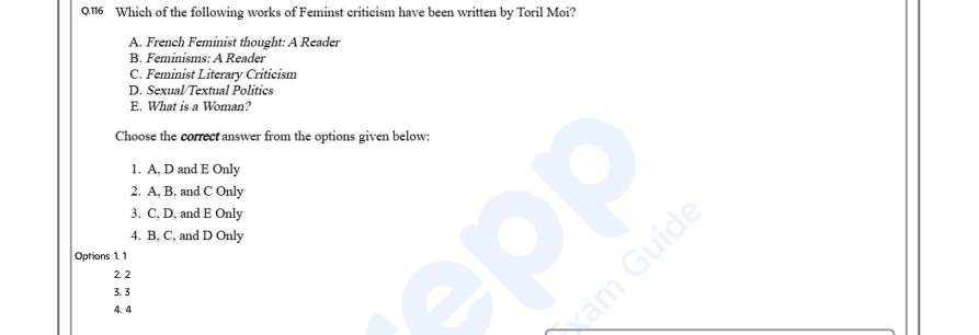 Read the question and choices in the excerpt. Choose A/B/C/D for the first/second/third/fourth option shown.