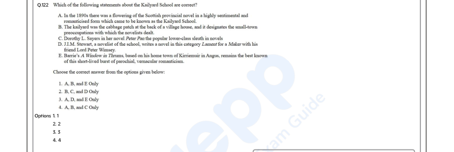 Read the question and choices in the excerpt. Choose A/B/C/D for the first/second/third/fourth option shown.