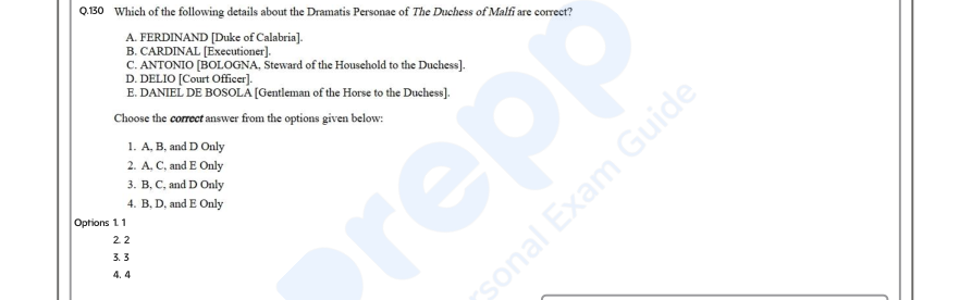 Read the question and choices in the excerpt. Choose A/B/C/D for the first/second/third/fourth option shown.