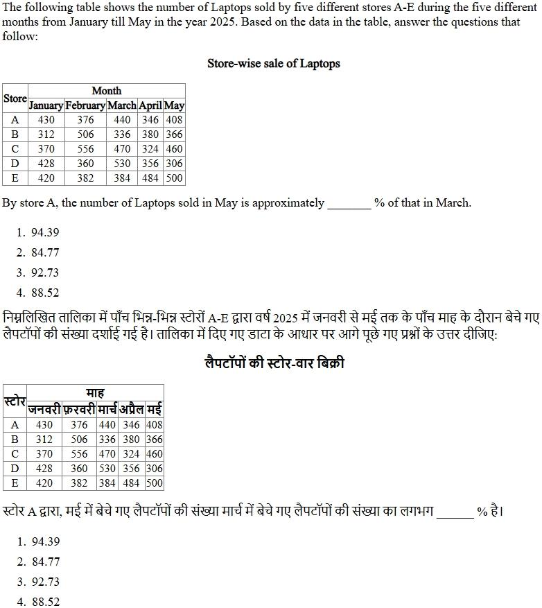 Read the question and choices in the excerpt. Choose A/B/C/D for the first/second/third/fourth option shown.