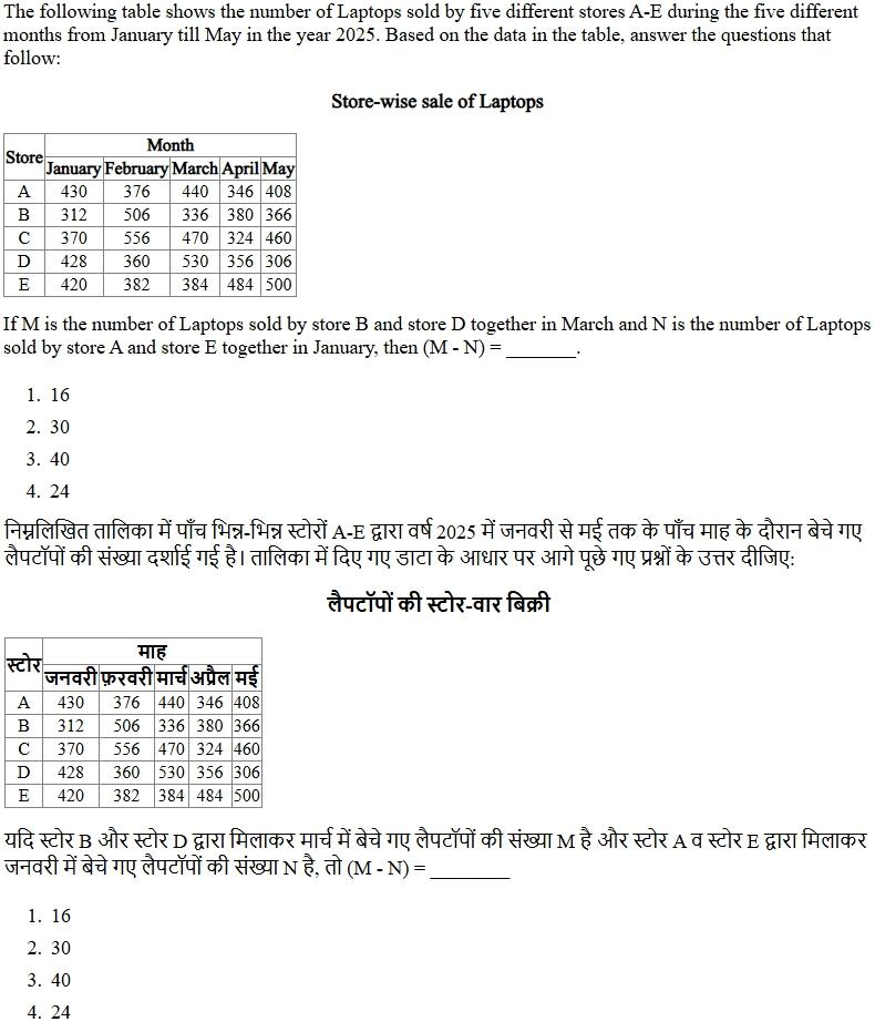 Read the question and choices in the excerpt. Choose A/B/C/D for the first/second/third/fourth option shown.