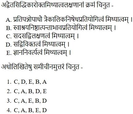 Read the question and choices in the excerpt. Choose A/B/C/D for the first/second/third/fourth option shown.