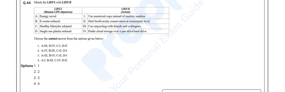 Read the question and choices in the excerpt. Choose A/B/C/D for the first/second/third/fourth option shown.
