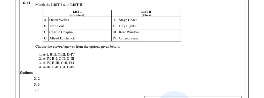 Read the question and choices in the excerpt. Choose A/B/C/D for the first/second/third/fourth option shown.