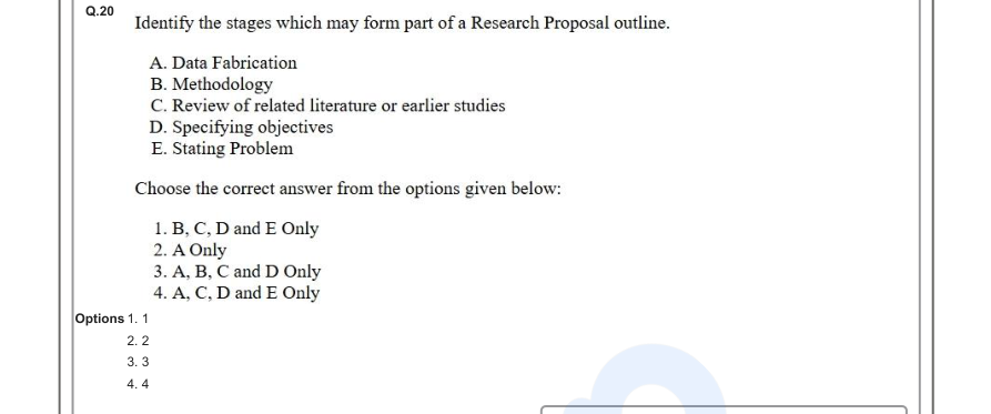 Read the question and choices in the excerpt. Choose A/B/C/D for the first/second/third/fourth option shown.