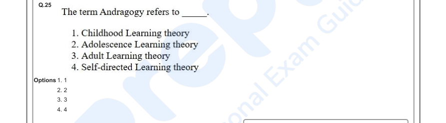 Read the question and choices in the excerpt. Choose A/B/C/D for the first/second/third/fourth option shown.