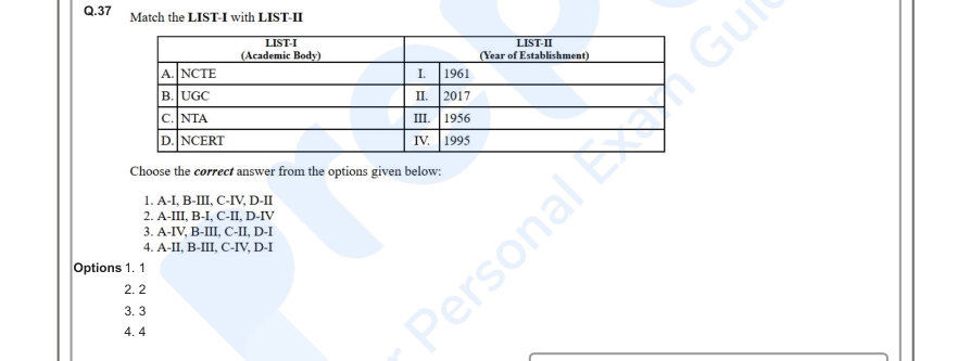Read the question and choices in the excerpt. Choose A/B/C/D for the first/second/third/fourth option shown.