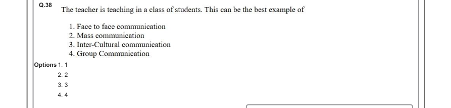 Read the question and choices in the excerpt. Choose A/B/C/D for the first/second/third/fourth option shown.