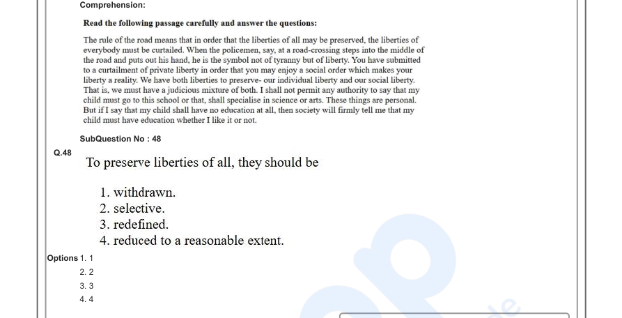 Read the question and choices in the excerpt. Choose A/B/C/D for the first/second/third/fourth option shown.