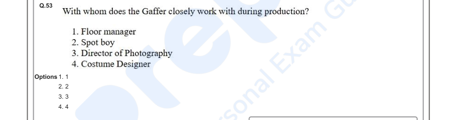 Read the question and choices in the excerpt. Choose A/B/C/D for the first/second/third/fourth option shown.