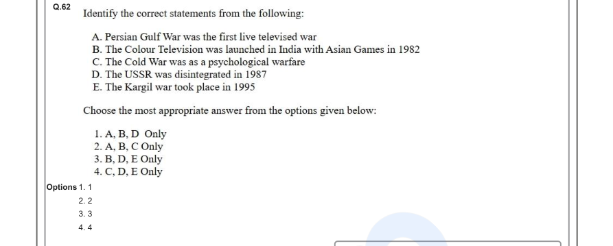 Read the question and choices in the excerpt. Choose A/B/C/D for the first/second/third/fourth option shown.