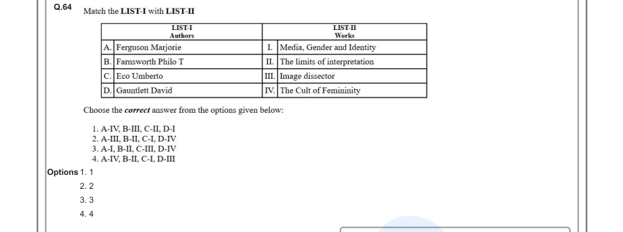 Read the question and choices in the excerpt. Choose A/B/C/D for the first/second/third/fourth option shown.
