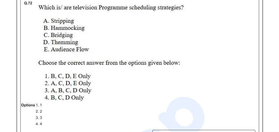 Read the question and choices in the excerpt. Choose A/B/C/D for the first/second/third/fourth option shown.