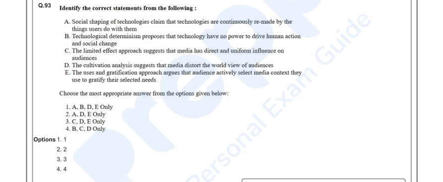 Read the question and choices in the excerpt. Choose A/B/C/D for the first/second/third/fourth option shown.