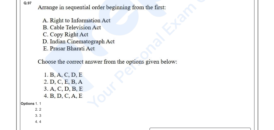 Read the question and choices in the excerpt. Choose A/B/C/D for the first/second/third/fourth option shown.