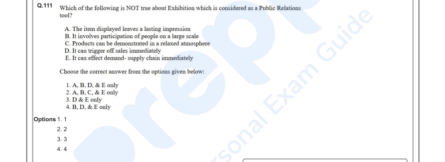Read the question and choices in the excerpt. Choose A/B/C/D for the first/second/third/fourth option shown.
