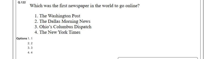 Read the question and choices in the excerpt. Choose A/B/C/D for the first/second/third/fourth option shown.