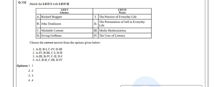 Read the question and choices in the excerpt. Choose A/B/C/D for the first/second/third/fourth option shown.