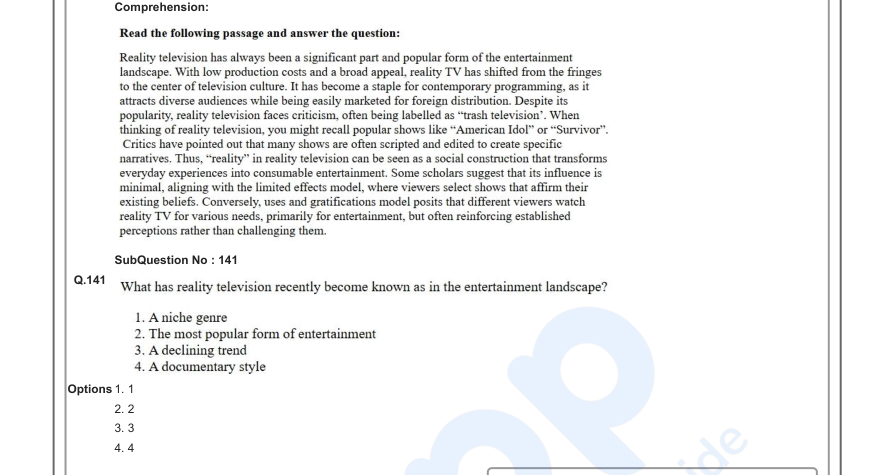 Read the question and choices in the excerpt. Choose A/B/C/D for the first/second/third/fourth option shown.