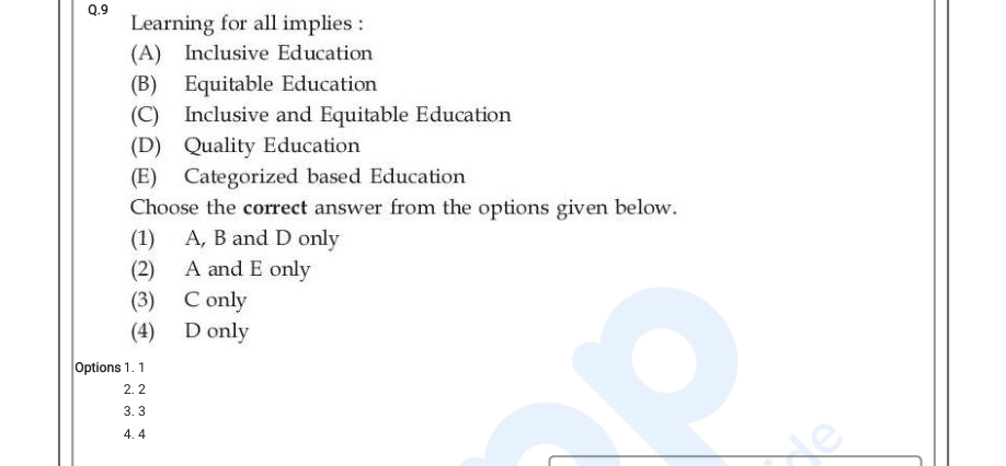 Read the question and choices in the excerpt. Choose A/B/C/D for the first/second/third/fourth option shown.