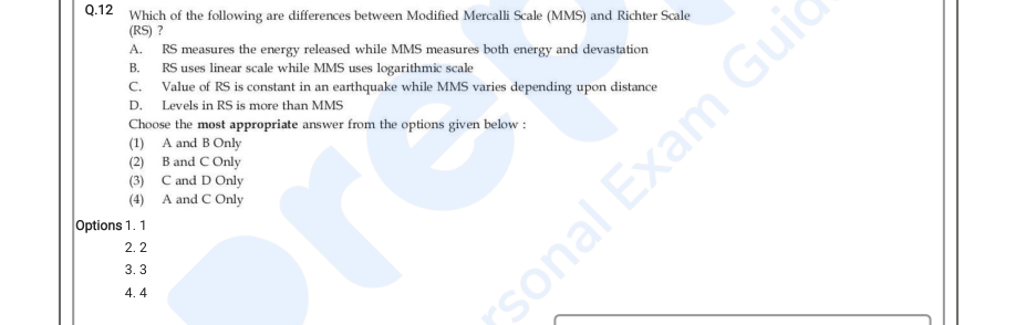 Read the question and choices in the excerpt. Choose A/B/C/D for the first/second/third/fourth option shown.