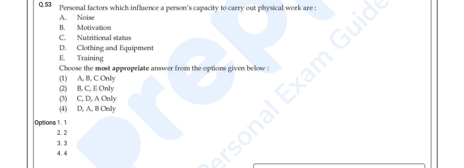 Read the question and choices in the excerpt. Choose A/B/C/D for the first/second/third/fourth option shown.