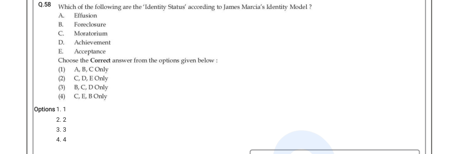 Read the question and choices in the excerpt. Choose A/B/C/D for the first/second/third/fourth option shown.