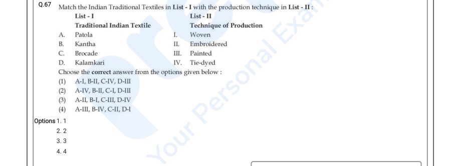 Read the question and choices in the excerpt. Choose A/B/C/D for the first/second/third/fourth option shown.