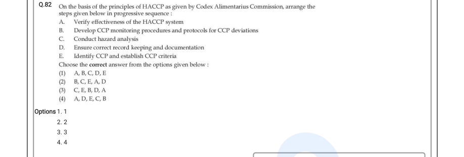 Read the question and choices in the excerpt. Choose A/B/C/D for the first/second/third/fourth option shown.